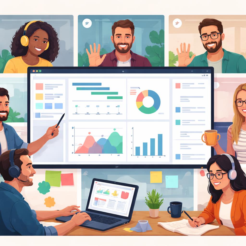 Implementación de espacios de trabajo digitales centralizados para equipos remotos