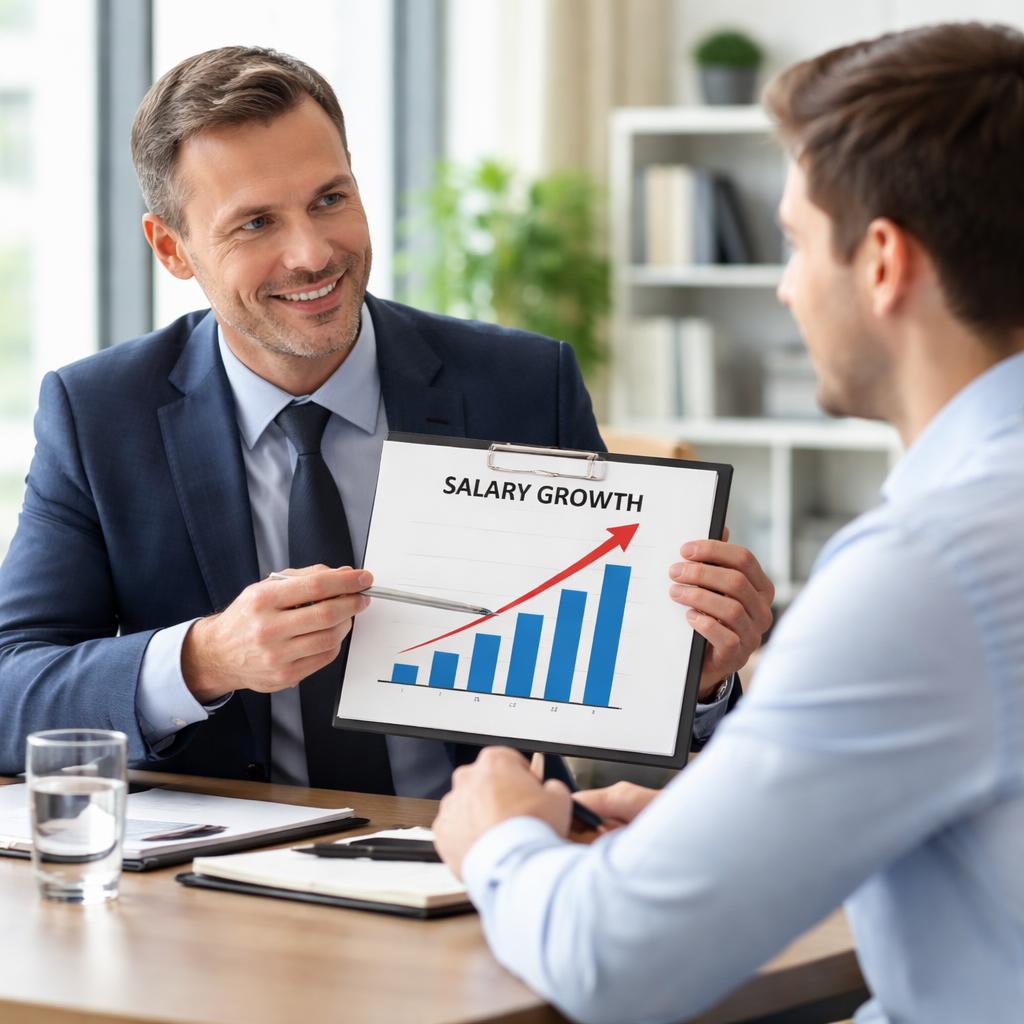 Cómo analizar la posibilidad de crecimiento salarial a mediano y largo plazo en una oferta de trabajo