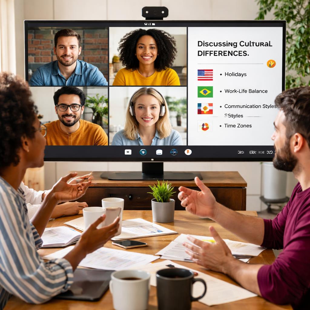 La influencia de la alfabetización cultural en la colaboración de equipos globales