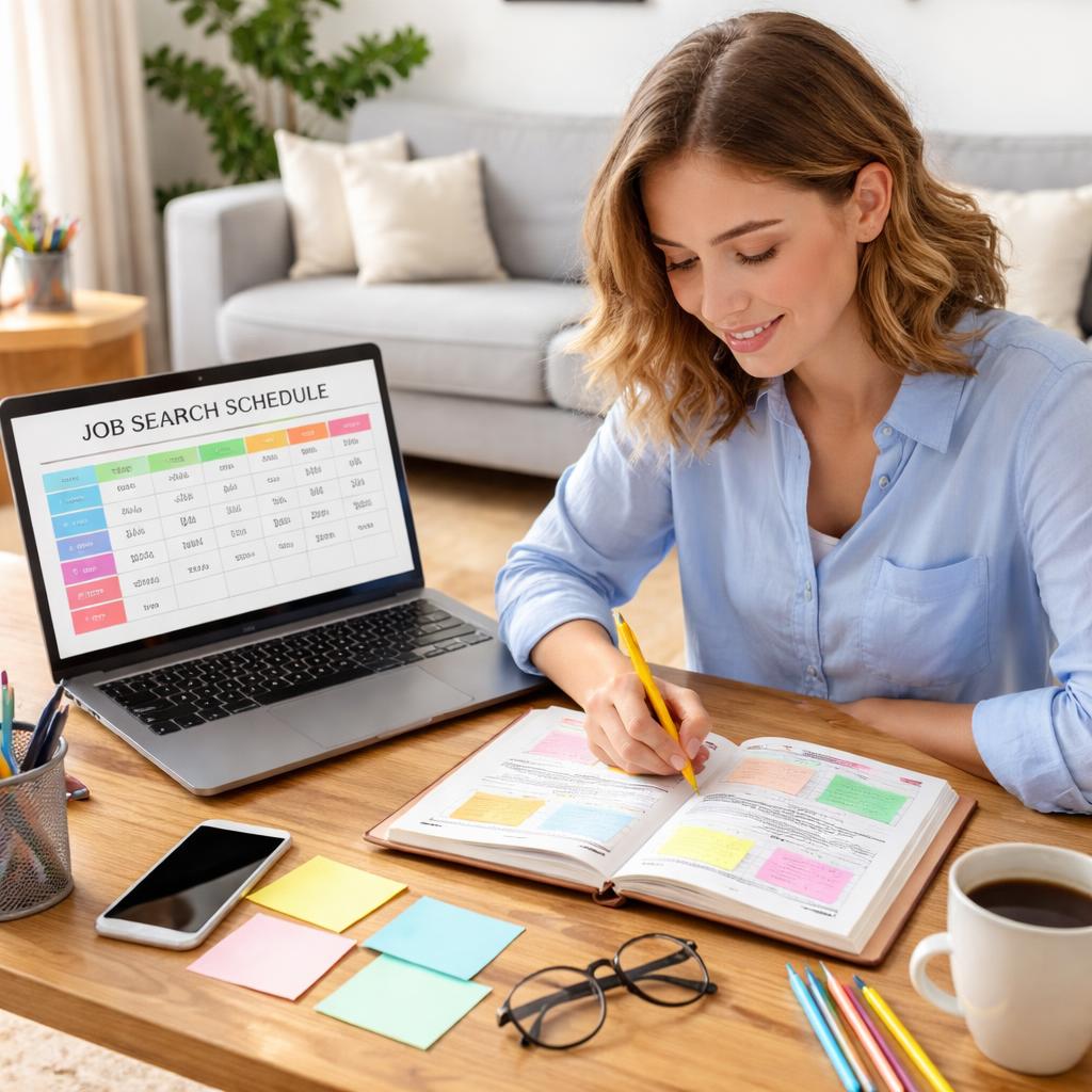 Cómo crear un plan semanal de búsqueda de empleo para ser más eficiente