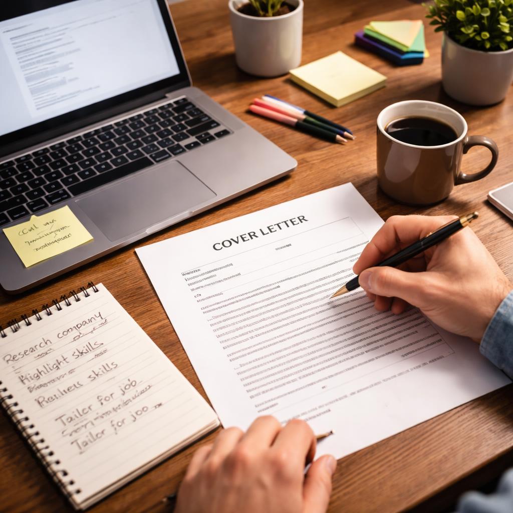Cómo escribir una carta de presentación para un cambio de carrera sin experiencia directa