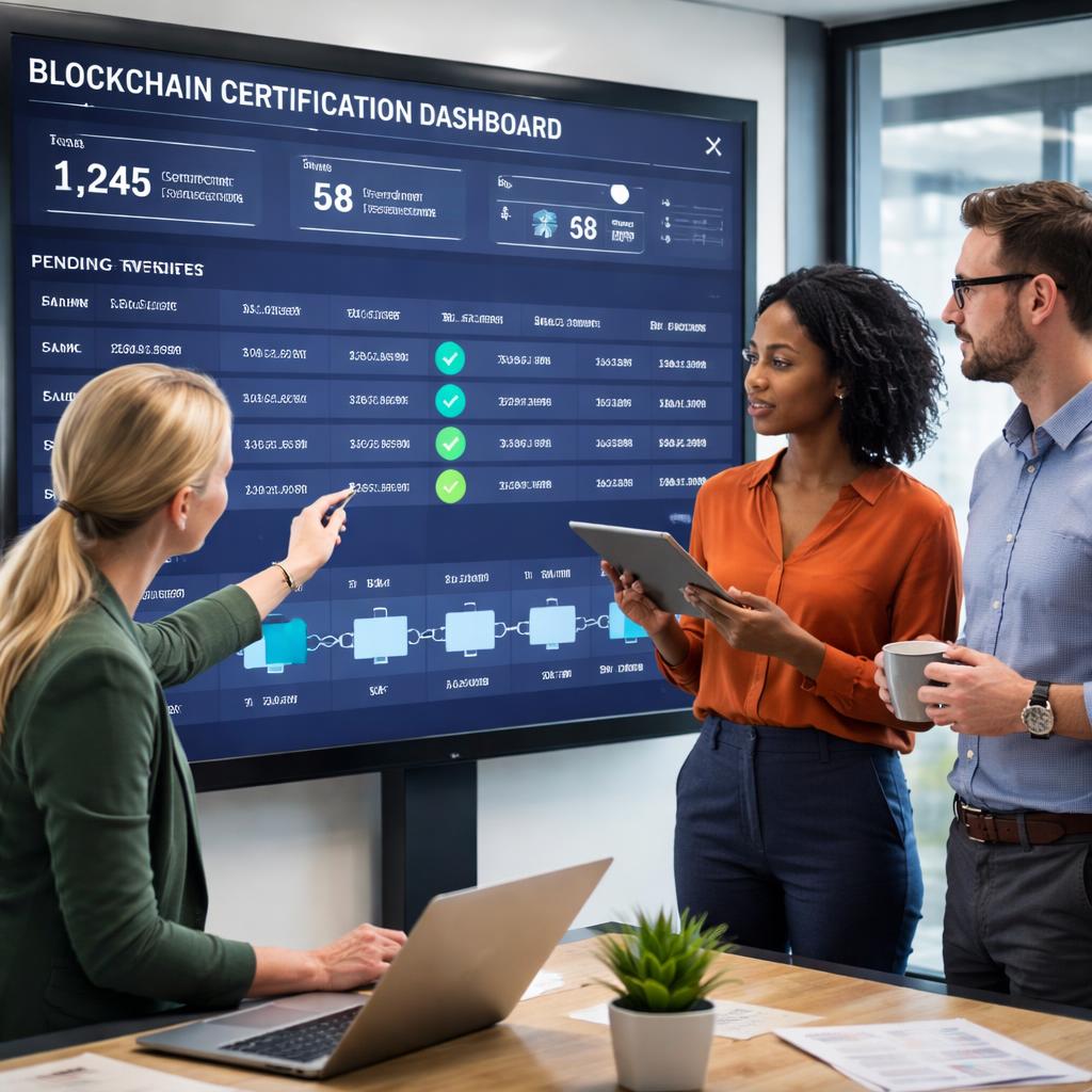 Blockchain para la trazabilidad de procesos de formación y certificación interna