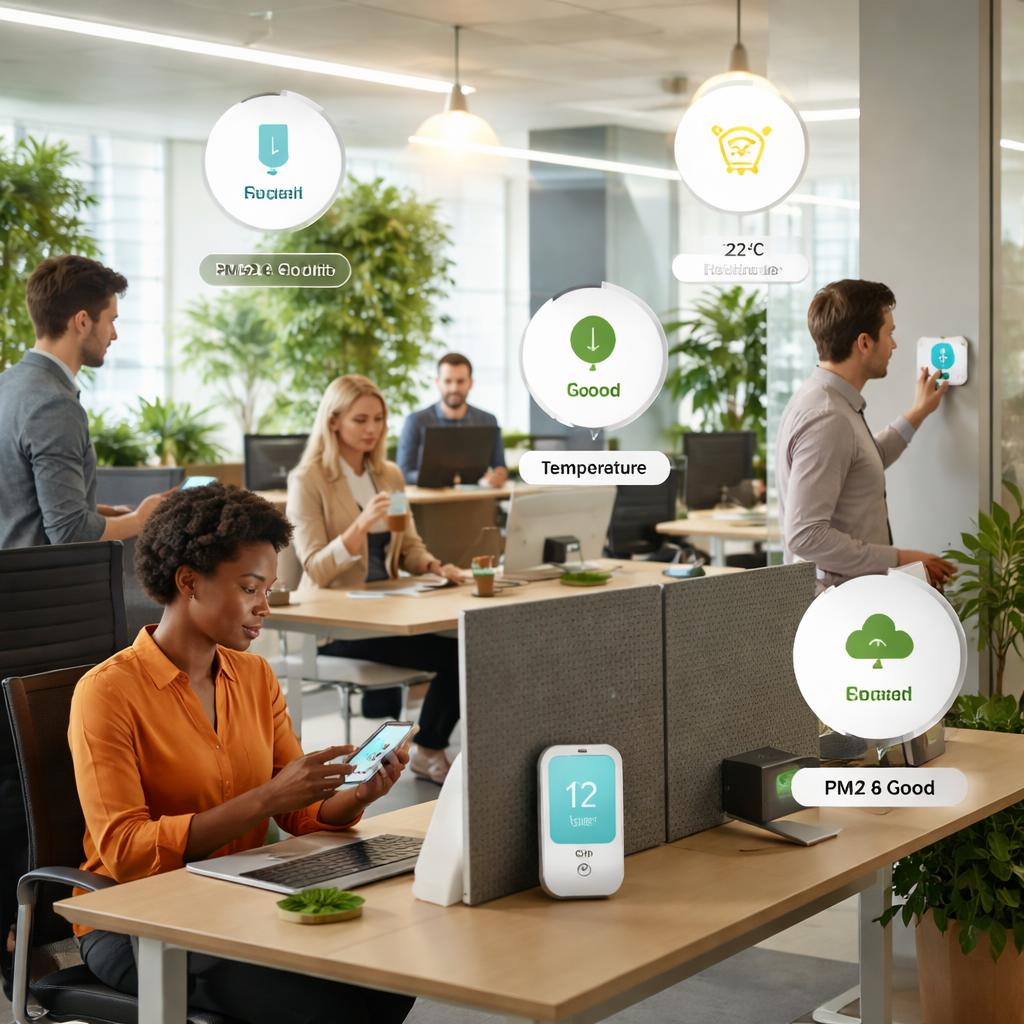 Uso de IoT (Internet of Things) en la gestión del entorno laboral y bienestar del empleado