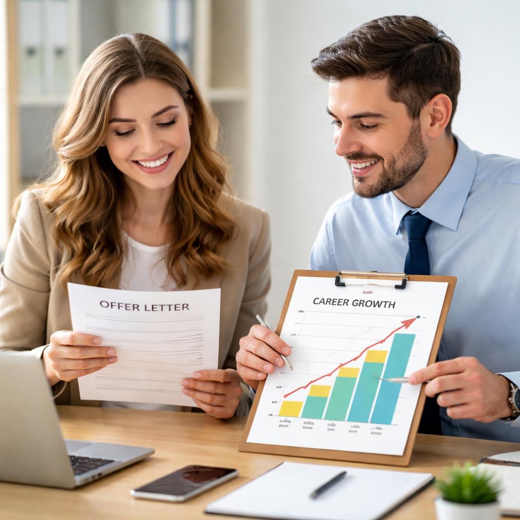 Cómo evaluar el potencial de crecimiento dentro de una oferta de trabajo antes de aceptar