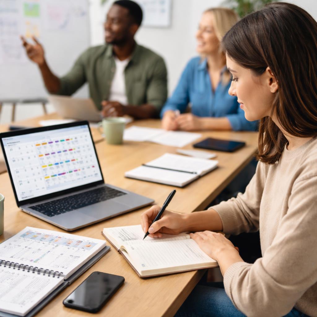 Cómo gestionar tu agenda y reuniones en tus primeras semanas de trabajo