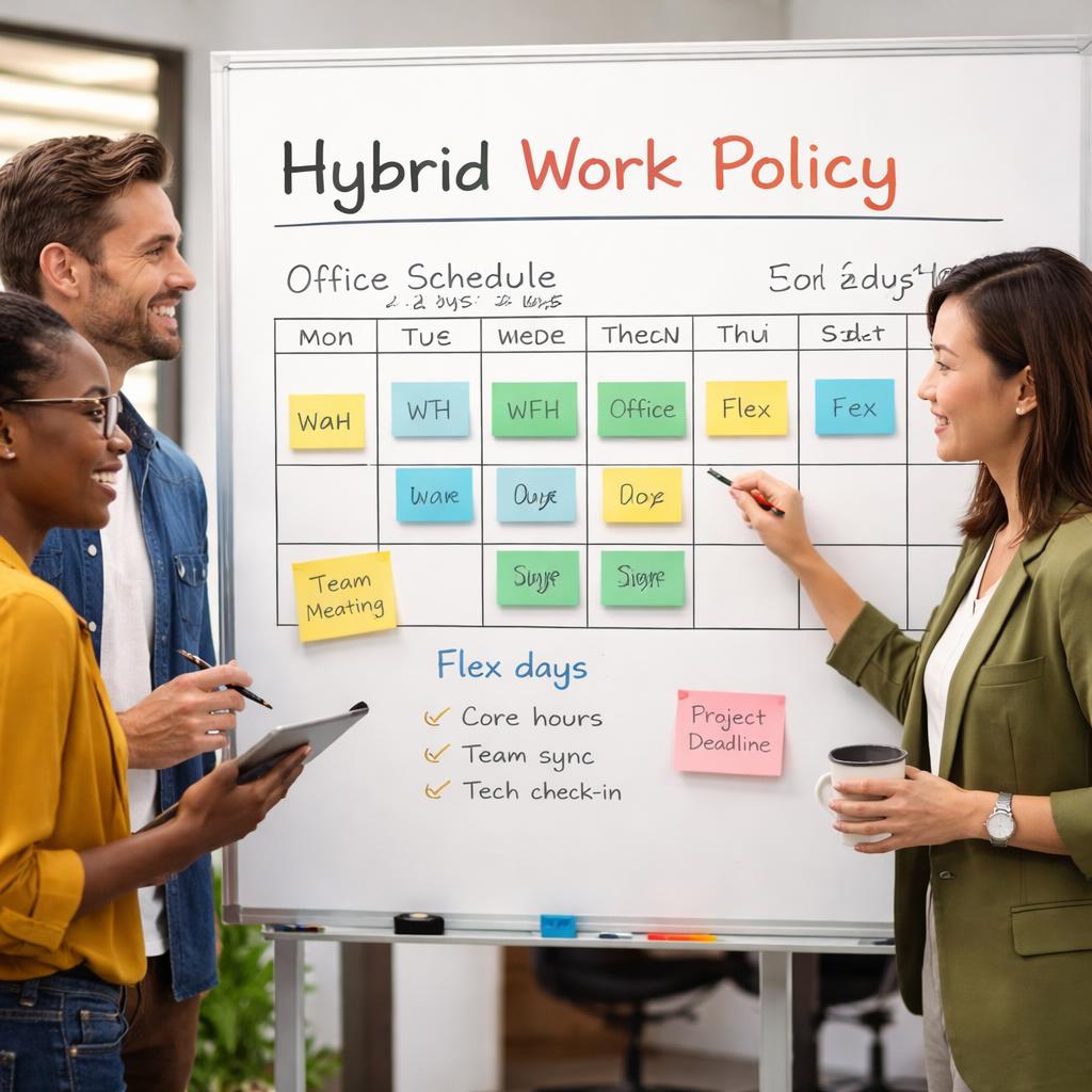 Cómo diseñar una política de trabajo híbrido centrada en resultados