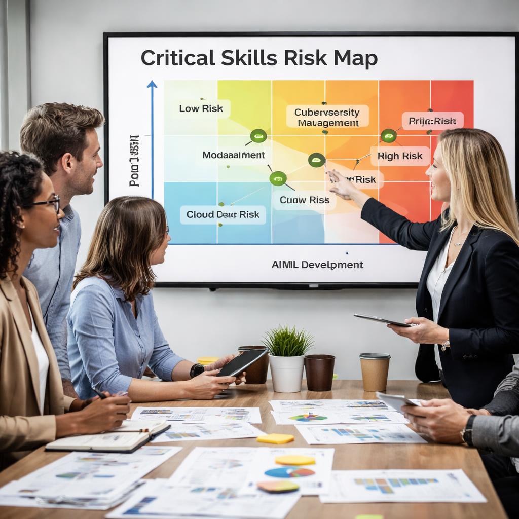 Planificación de Recursos Humanos basada en Mapas de Riesgo de Capacidades Críticas