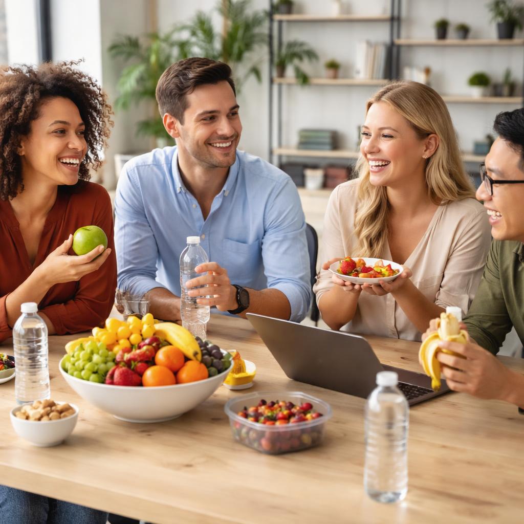 La influencia de la alimentación consciente en la convivencia y el bienestar corporativo