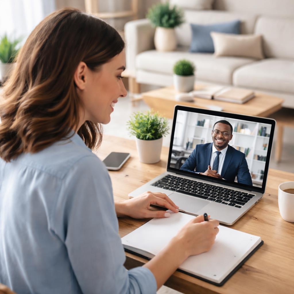 Cómo preparar una entrevista de trabajo online y causar una buena impresión