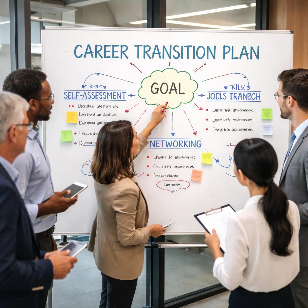 Cómo construir un plan de transición profesional paso a paso