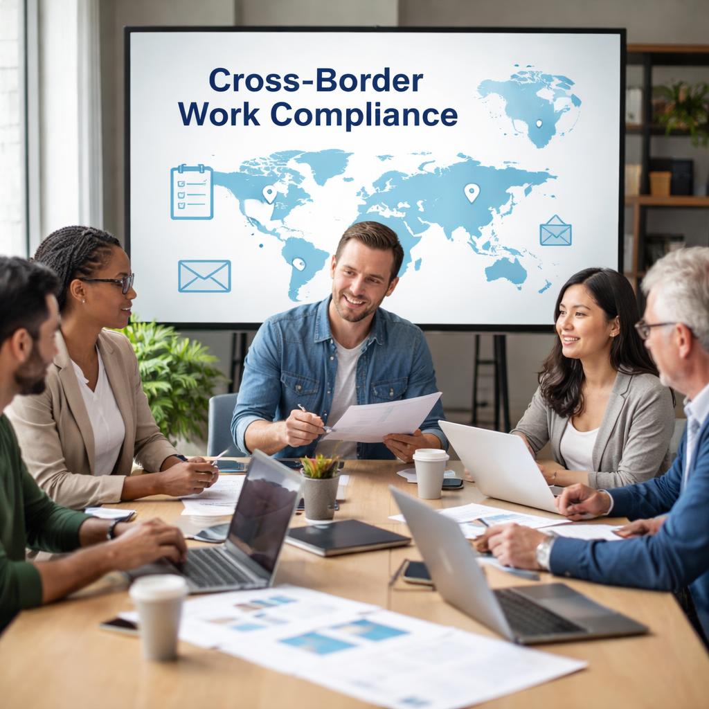 Cumplimiento legal en políticas de trabajo remoto internacional y multijurisdiccional