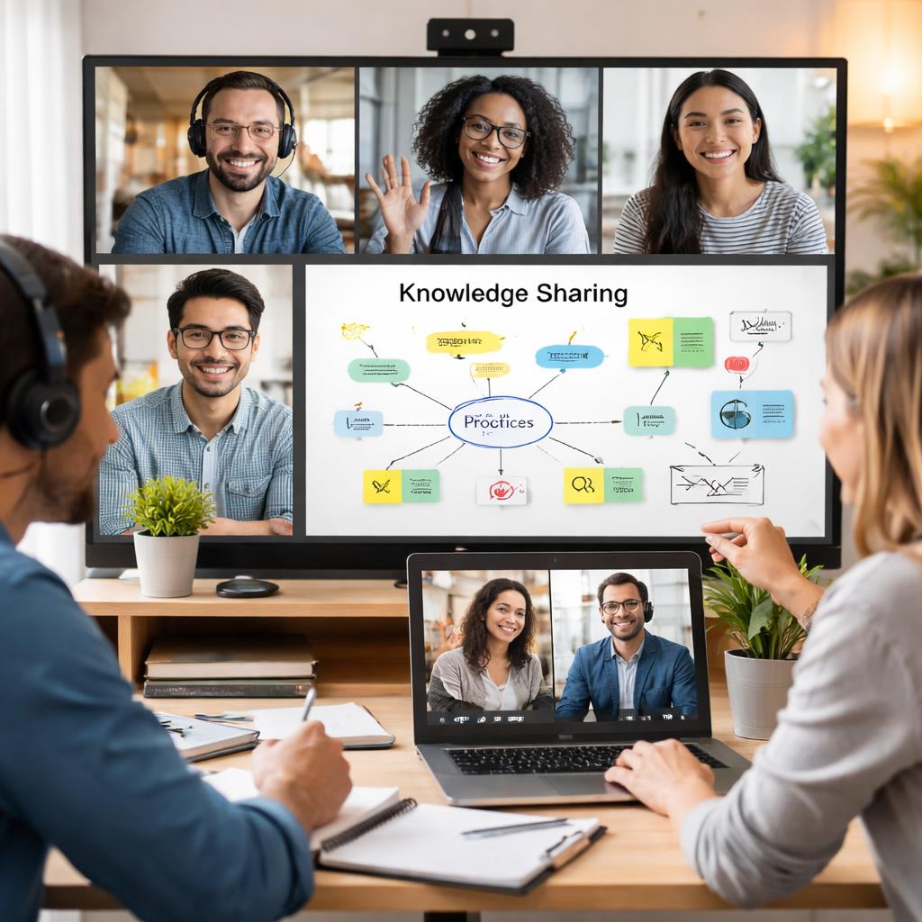 Estrategias para la Gestión del Conocimiento en Equipos Remotos